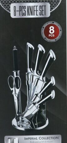 8 PCS KNIFE SET IM-KST8-BLK