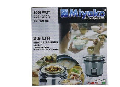 Miyako Rice Cooker MRC-2180SSNS