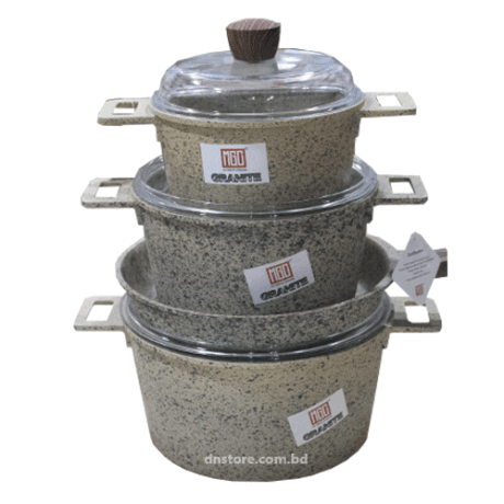 MGC Marble Coating Cookware Set Price ( 9 Pic set )