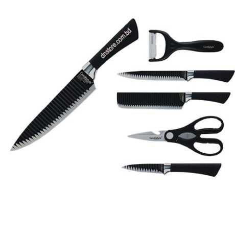 6 PCS SHARP KNIVES SET CS-0238A